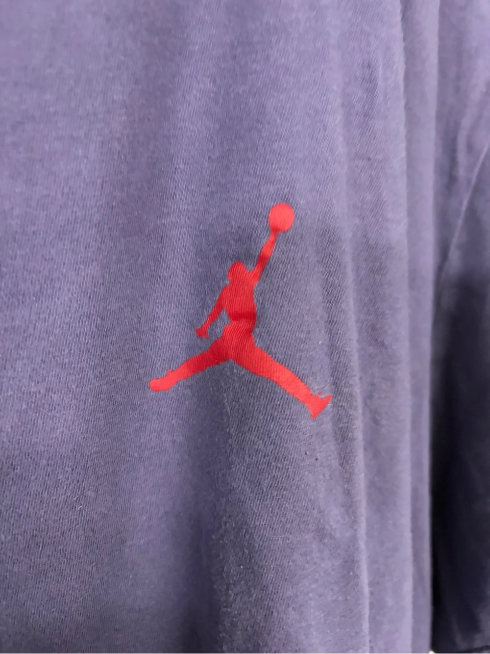 Air JORDAN athletic brand jumpman logo t shirt size large